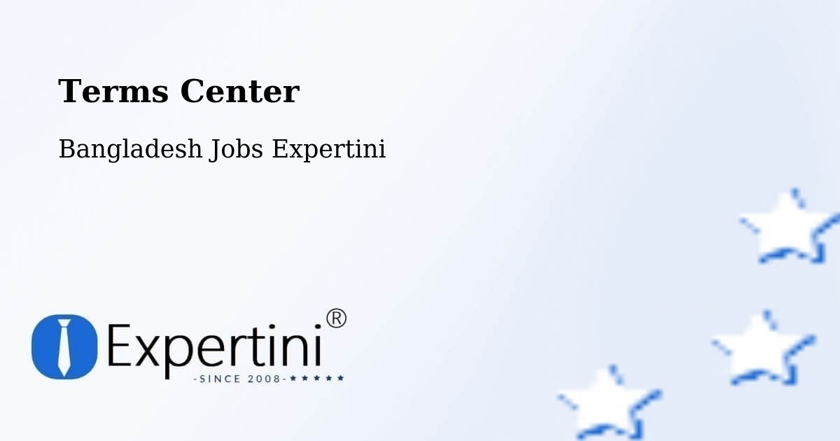 Terms of Service – Barguna - Bangladesh Jobs Expertini